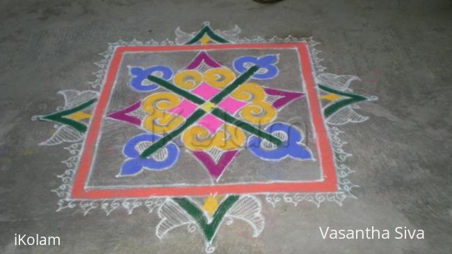 Rangoli: Margazhi Velli malar