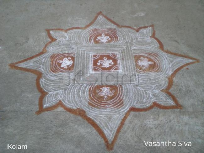 Rangoli: Karthikai kolam