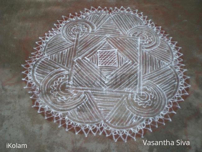 Rangoli: margazhi special kolam