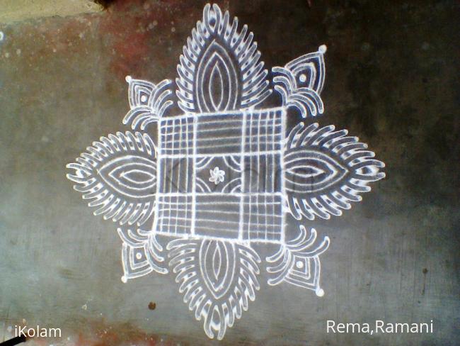 Rangoli: Tamil New Year kolam