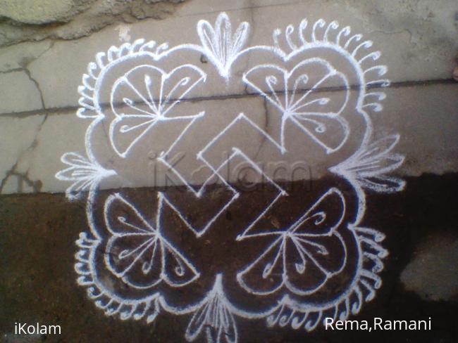 Rangoli: poo kolam