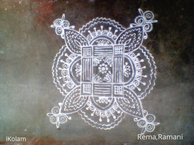 Rangoli: kanya kolam