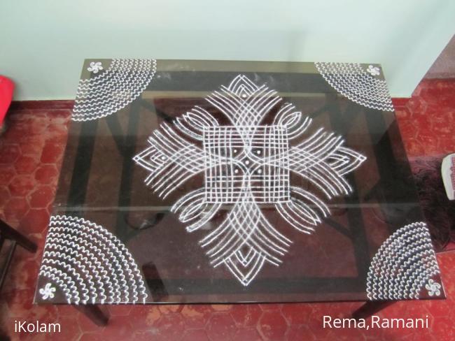 Rangoli: design kanya kolam