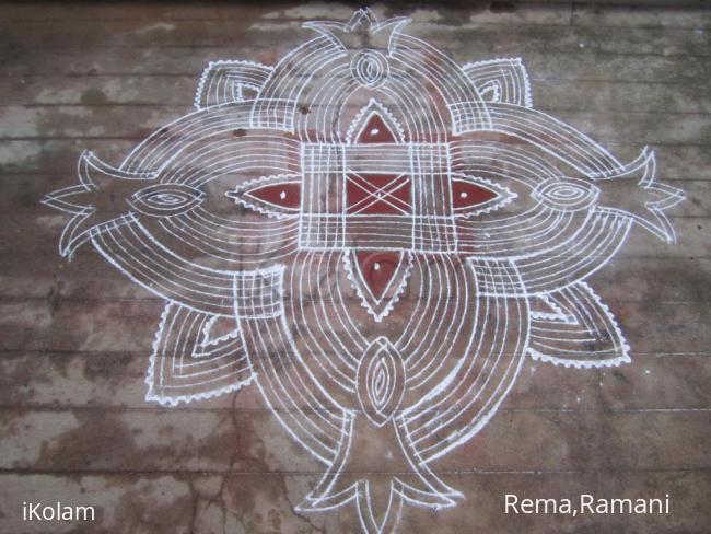 Rangoli: kanya kolam