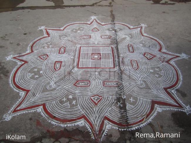 Rangoli: kalyana kolam