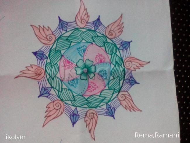 Rangoli: Paper rangoli