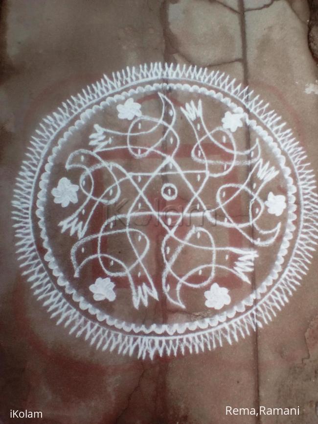 Rangoli: Pulli kolam