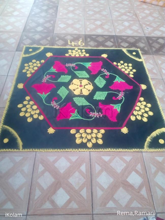 Rangoli: Competition kolam