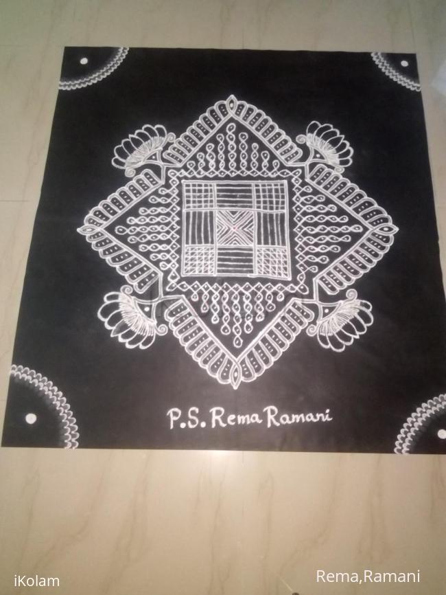 Rangoli: Fusion kolam