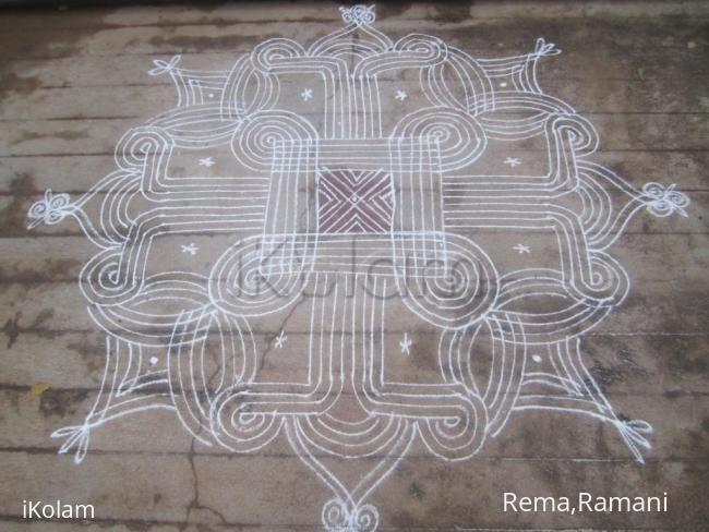 Rangoli: Tamil Puthandu kolam