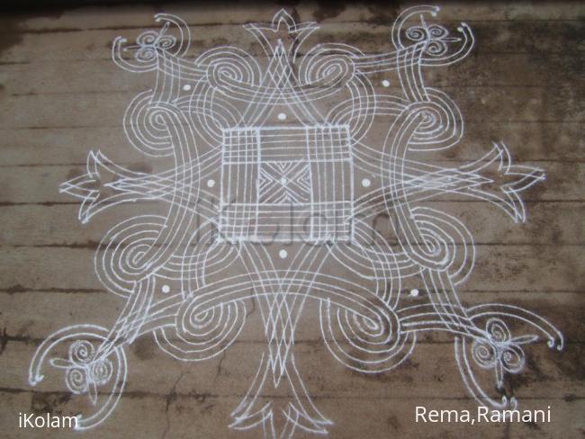 Rangoli: design kanya kolam