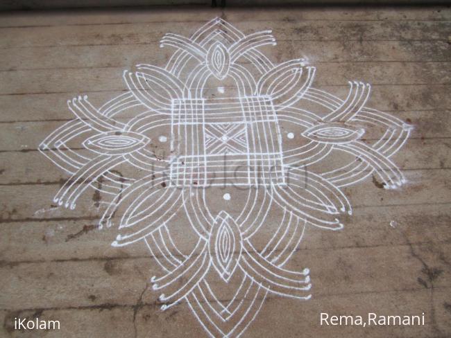 Rangoli: kanya kolam