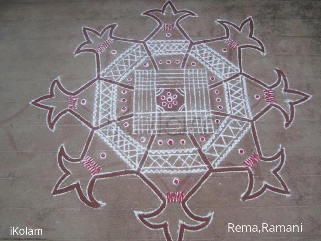 Rangoli: Aadi perrukku Kolam