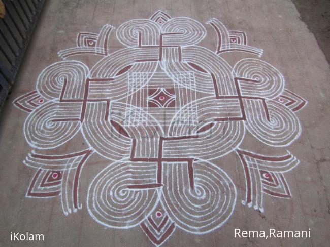 Rangoli: kanya kolam