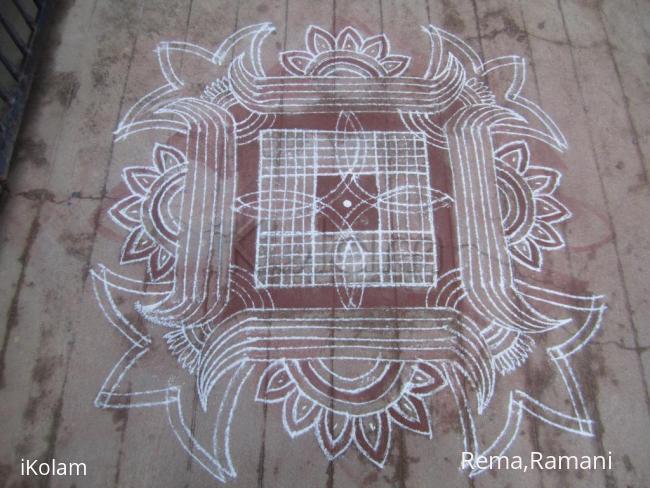 Rangoli: Design kanya kolam