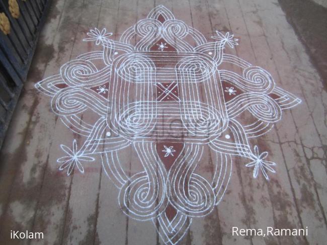 Rangoli: kanya kolam