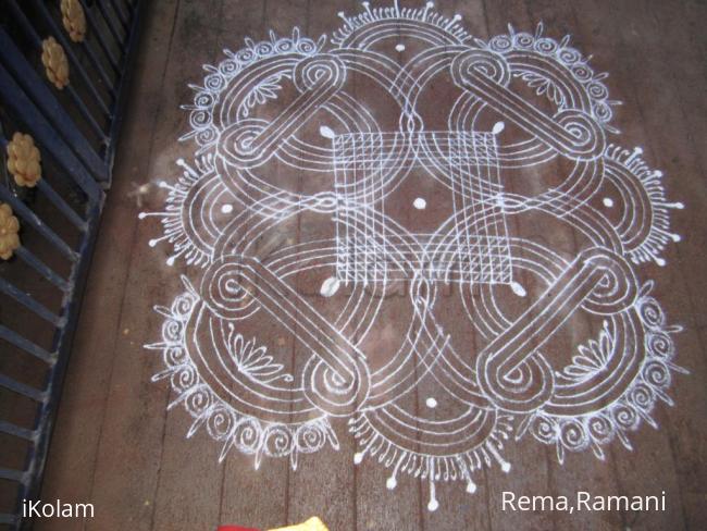 Rangoli: design kanya kolam