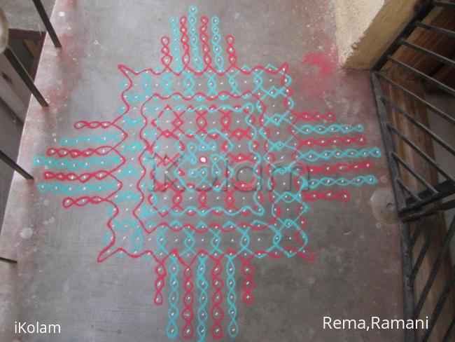 Rangoli: pulli kolam