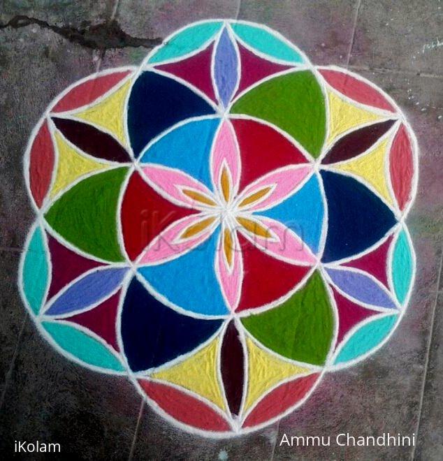 Rangoli: Free hand rangoli