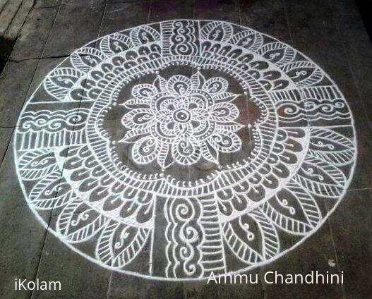 Rangoli: Free hand rangoli