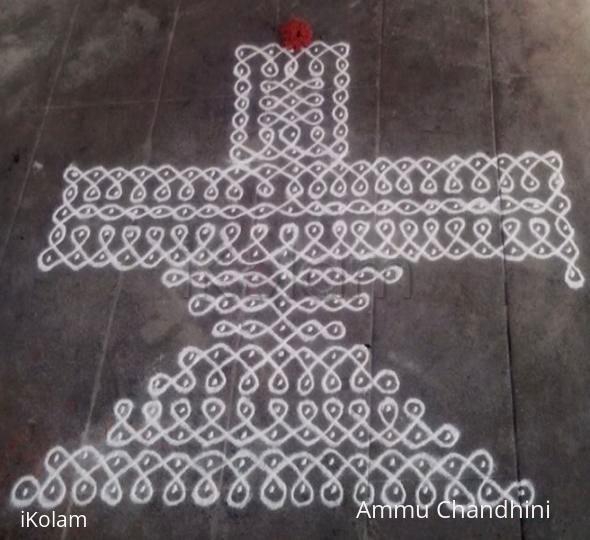 Rangoli: Shivraathri Kolam