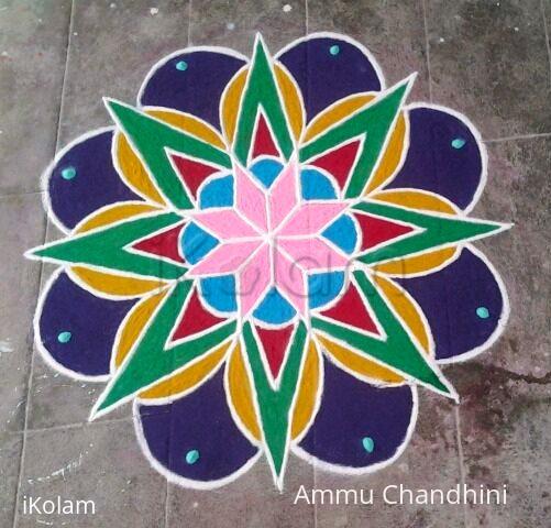 Rangoli: Free hand rangoli