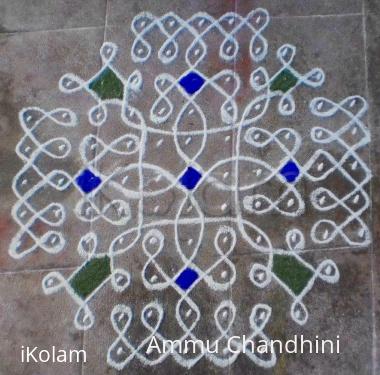 Rangoli: Dotted Kolam