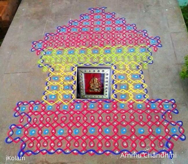 Rangoli: Ganesh Chathurthi rangoli