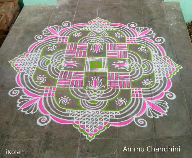 Rangoli: Friday padikolam