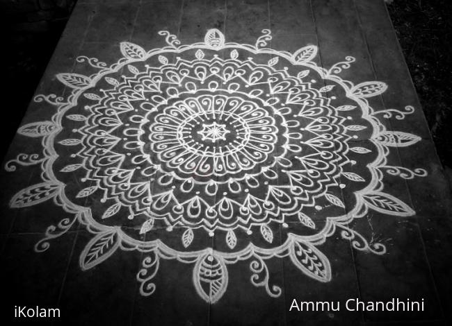 Rangoli: Freehand rangoli