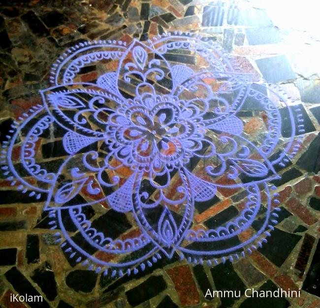 Rangoli: Freehand rangoli