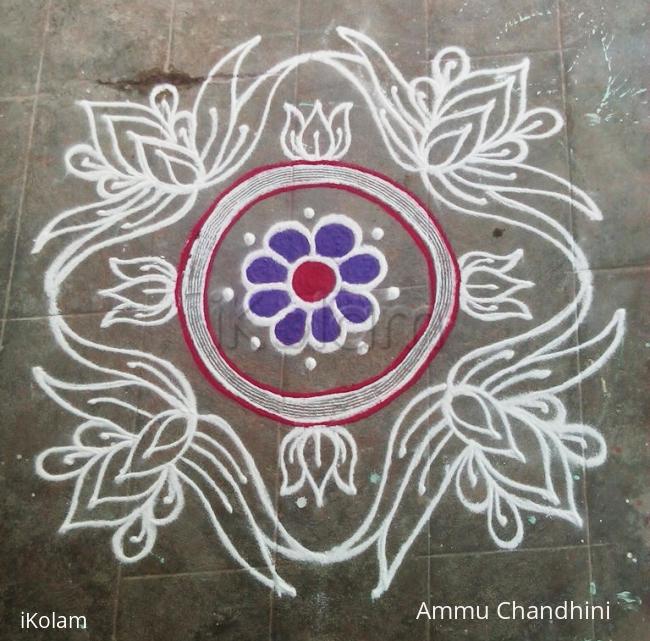 Rangoli: Freehand rangoli