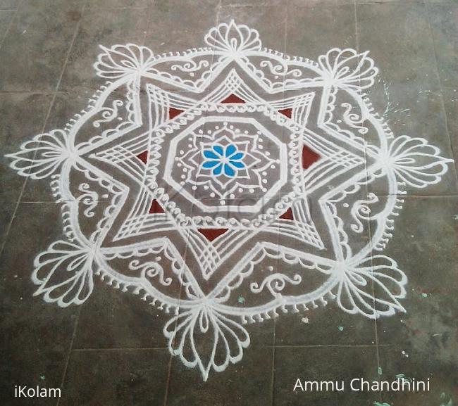 Rangoli: Freehand rangoli