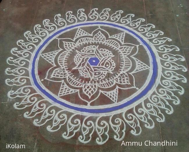 Rangoli: Fusion rangoli