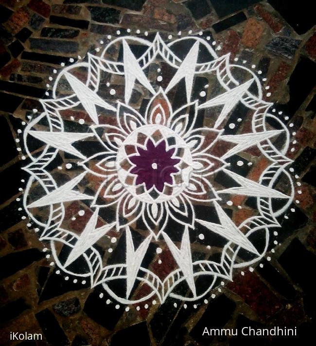 Rangoli: Freehand rangoli