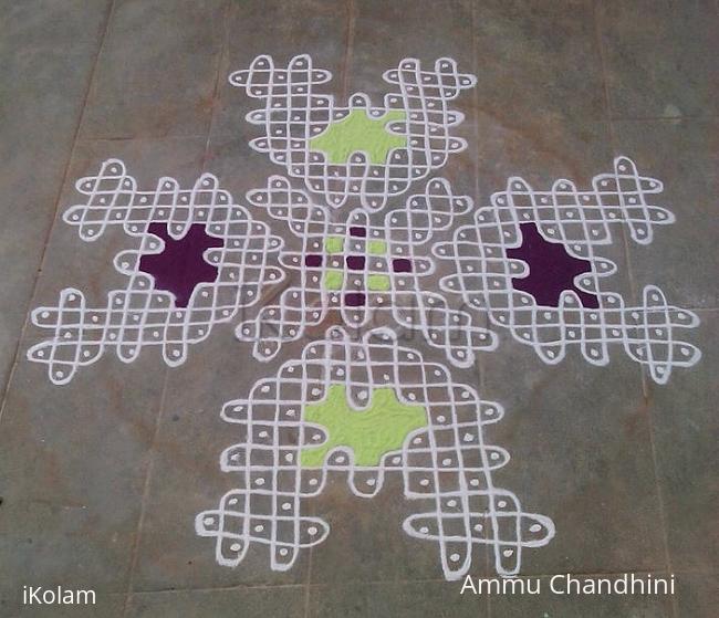 Rangoli: Happy birthday spl kolam