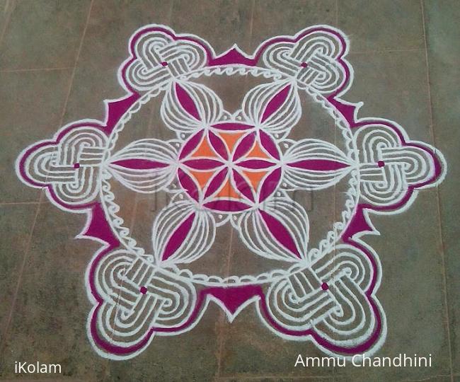 Rangoli: Aadi 3rd Sevvai kolam