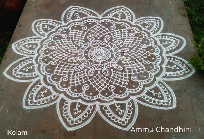 Rangoli: Happy birthday spl kolam