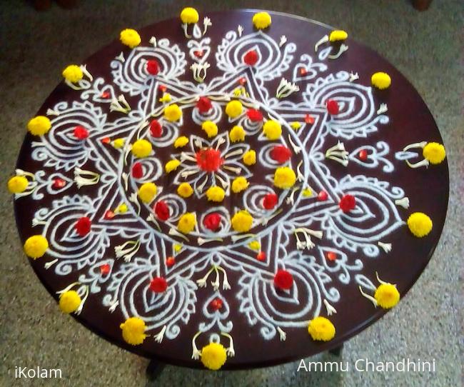 Rangoli: Onam kolam-1