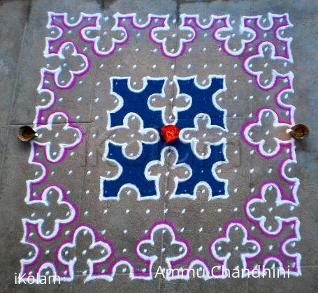 Rangoli: Margazhi day-17