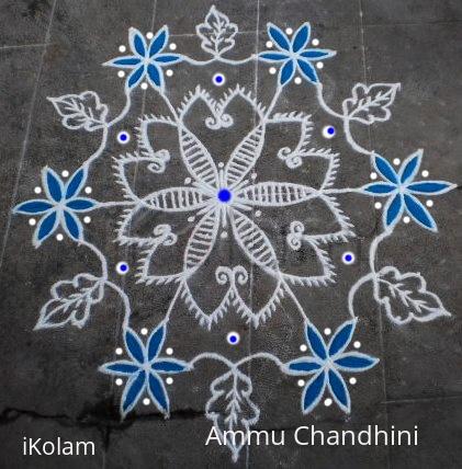 Rangoli: Dotted kolam