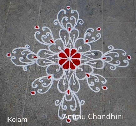 Rangoli: Happy birthdays spl kolam