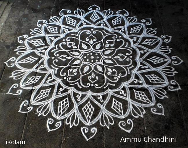 Rangoli: Freehand rangoli