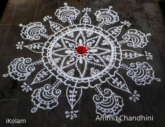 Rangoli: Freehand rangoli