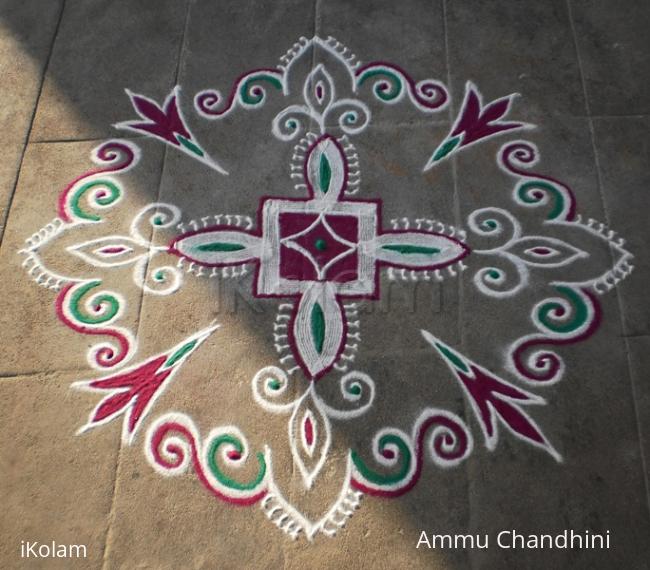 Rangoli: Fusion rangoli