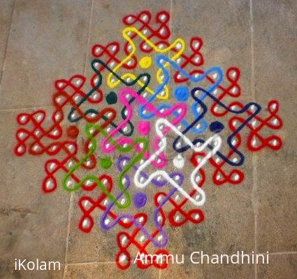 Rangoli: Dotted kolam