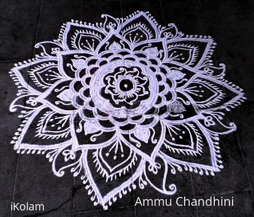 Rangoli: Freehand rangoli