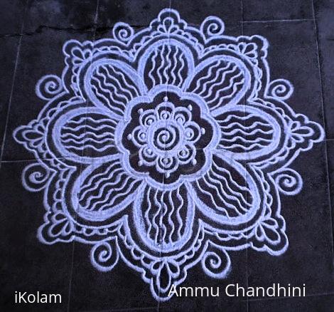 Rangoli: Freehand rangoli