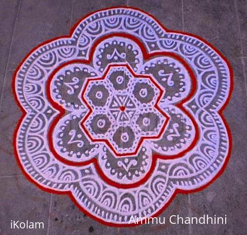 Rangoli: Freehand rangoli