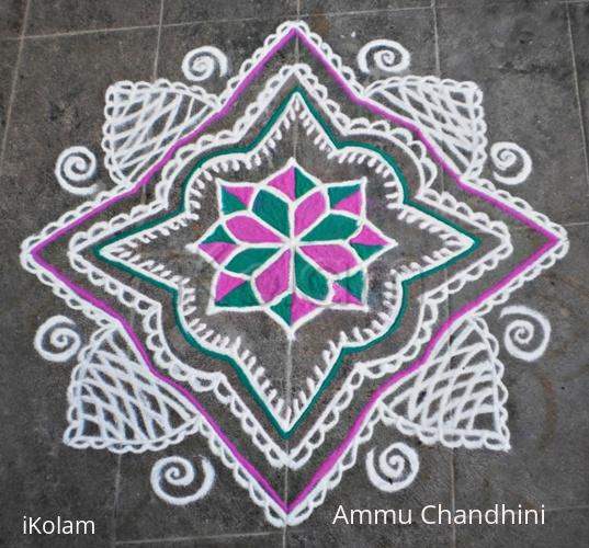 Rangoli: Freehand rangoli